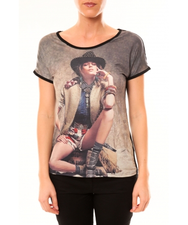 By La Vitrine Top Cowboy 1103 Noir