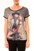 By La Vitrine Top Cowboy 1103 Noir