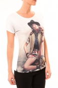 By La Vitrine Top Cowboy 1103 Blanc