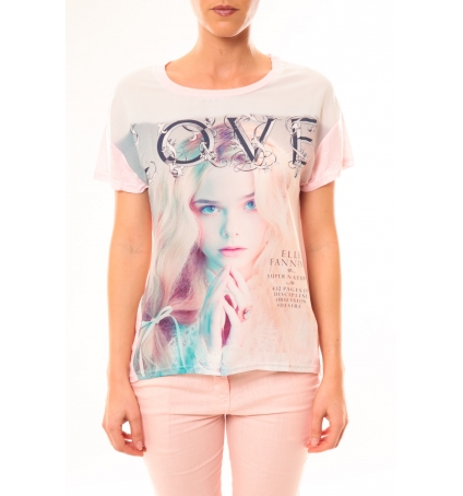 By La Vitrine Top Love B002 Rose