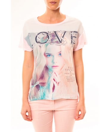 By La Vitrine Top Love B002 Rose