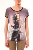 By La Vitrine Tee-shirt MC1497 Noir