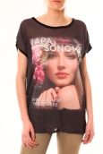 By La Vitrine Tee-shirt T03 Noir