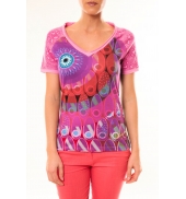 Desigual T-Shirt Sunrise 52T25G1 Rose