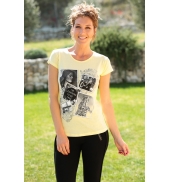 TCQB T-Shirt NAD Photo Jaune