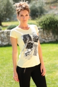 TCQB T-Shirt NAD Photo Jaune