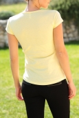 TCQB T-Shirt NAD Photo Jaune