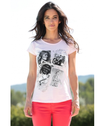 TCQB T-Shirt NAD Photo Rose