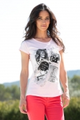 TCQB T-Shirt NAD Photo Rose