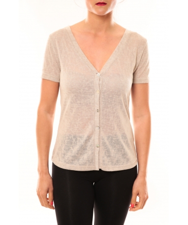 Meisïe Top 50-608SP14 Beige