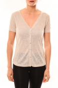 Meisïe Top 50-608SP14 Beige