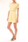 Robe LC-0461 Carla Conti Jaune