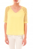 Blouse M-9377 Carla Conti Jaune