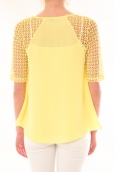 Blouse M-9377 Carla Conti Jaune