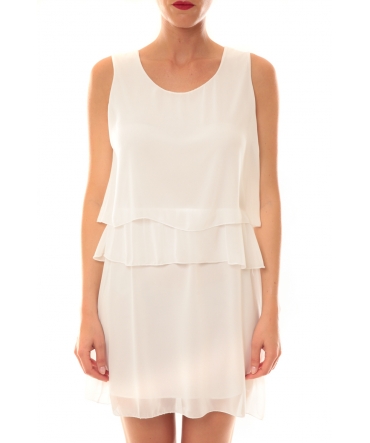 Robe TROIS Carla Conti Blanche