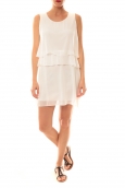 Robe TROIS Carla Conti Blanche