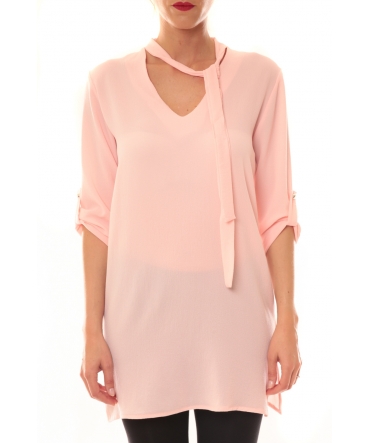 Robe 156 Carla Conti Rose poudre