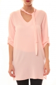 Robe 156 Carla Conti Rose poudre