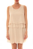 Robe TROIS Carla Conti Beige