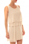 Robe TROIS Carla Conti Beige