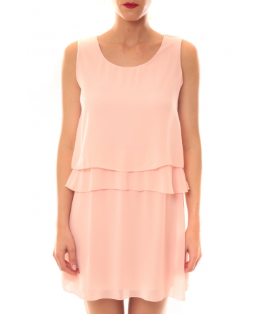 Robe TROIS Carla Conti Rose poudre