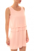 Robe TROIS Carla Conti Rose poudre