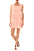 Robe TROIS Carla Conti Rose poudre