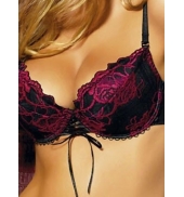 soutien-gorge-noir-et-fushia-v811