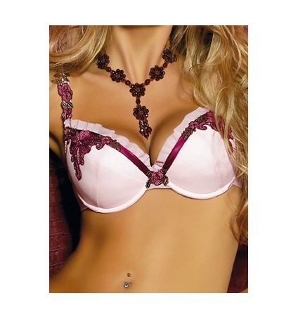 Soutien Gorge rose passion V851