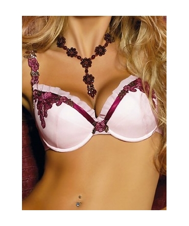 Soutien Gorge rose passion V851