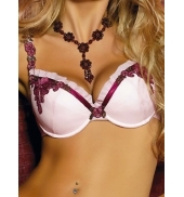 Soutien Gorge rose passion V851