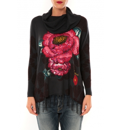  Desigual Pull Ample Bell 57J21J2 anthracite