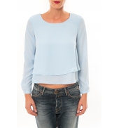 By La Vitrine Top Z014 bleu