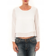 By La Vitrine Top Z014 blanc