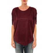 Nina Rocca Top C1844 bordeaux