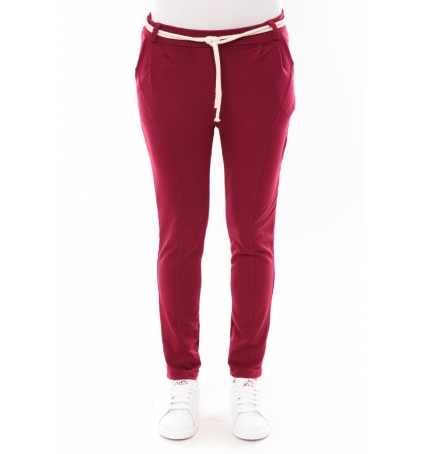 De Fil en Aiguille Pantalon Sandra bordeaux