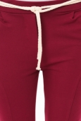 Pantalon Sandra bordeaux