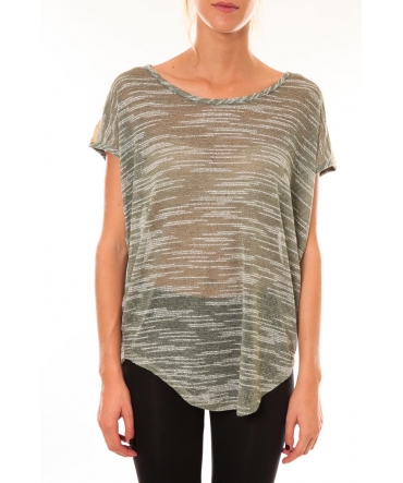 Top à sequins R5523 vert