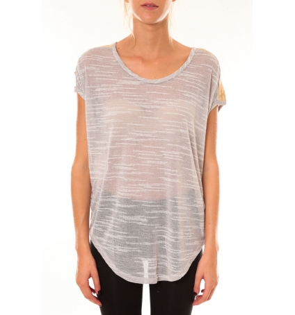 Dress Code Top à sequins R5523 gris