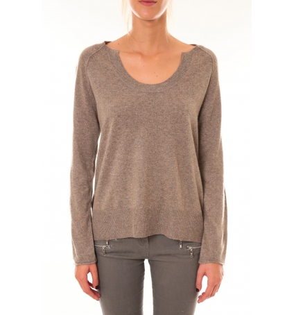 Pull 1004 marron