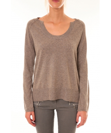 Pull 1004 marron