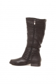 Bottes en cuir Gaelane noir