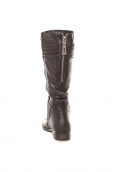 Bottes en cuir Gaelane noir