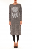 Robe Plume gris 