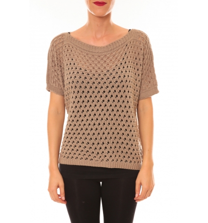 By La Vitrine Pull Carla taupe