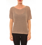 By La Vitrine Pull Carla taupe