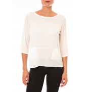 By La Vitrine Top K598 blanc