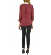 By La Vitrine Blouse Z089 bordeaux