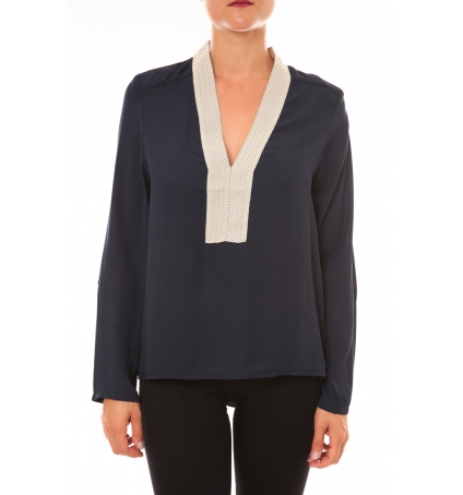 By La Vitrine Blouse Z089 marine