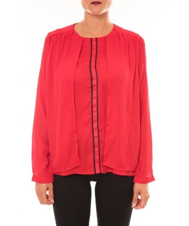 Blouse H12 rouge